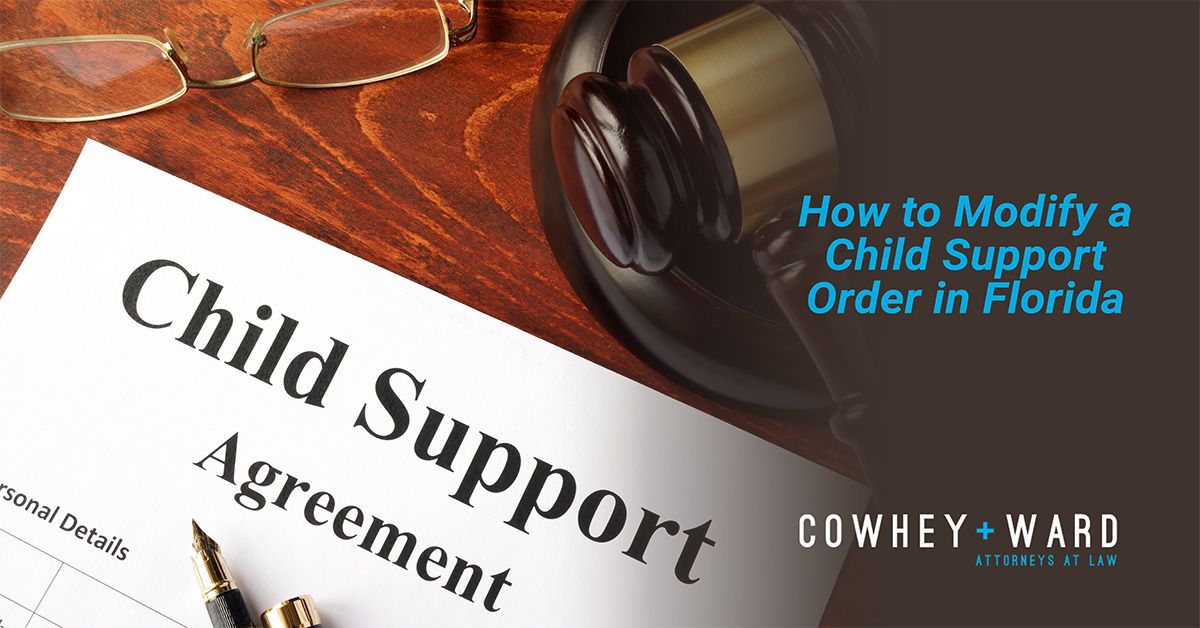 Modify A Child Support Order