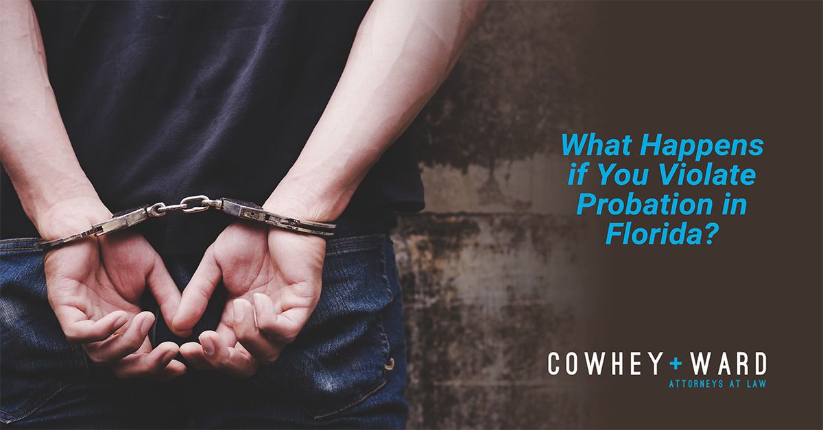 What happens when you violate probation in FL