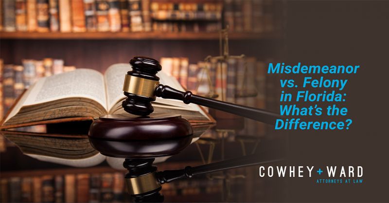 Misdemeanor vs Felony in Florida